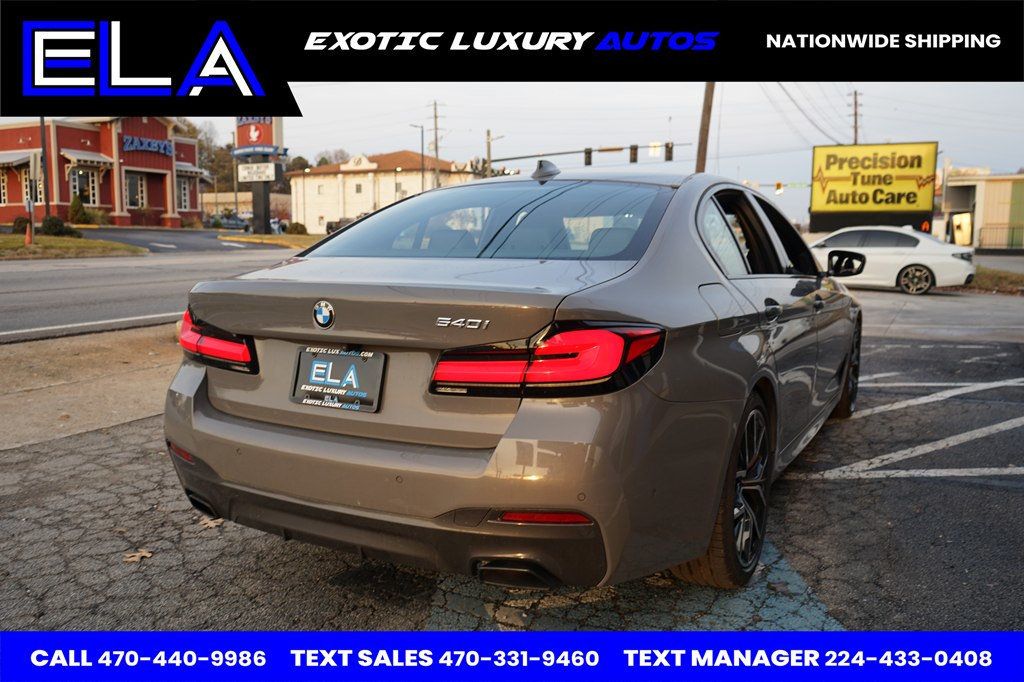 2022 BMW 5 Series COMFORT PAK! M PAK! UPGRADED DIAMOND CUT LEATHER INTERIOR! CLEAN - 22948866 - 15