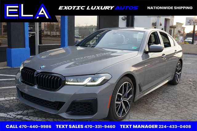 2022 BMW 5 Series COMFORT PAK! M PAK! UPGRADED DIAMOND CUT LEATHER INTERIOR! CLEAN - 22948866 - 1