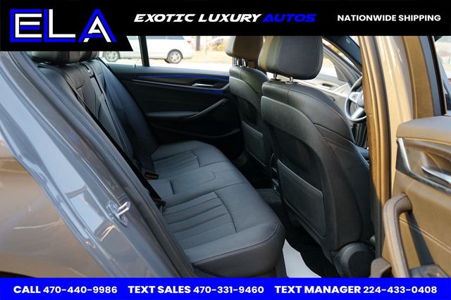 2022 BMW 5 Series COMFORT PAK! M PAK! UPGRADED DIAMOND CUT LEATHER INTERIOR! CLEAN - 22948866 - 37