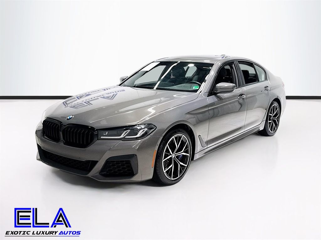 2022 BMW 5 Series COMFORT PAK! M PAK! UPGRADED DIAMOND CUT LEATHER INTERIOR! CLEAN - 22948866 - 53