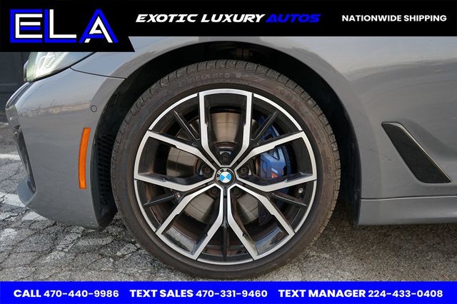 2022 BMW 5 Series COMFORT PAK! M PAK! UPGRADED DIAMOND CUT LEATHER INTERIOR! CLEAN - 22948866 - 5