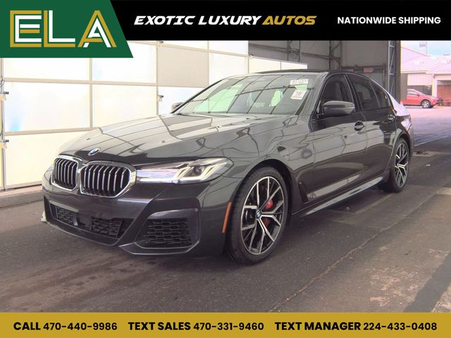 2022 BMW 5 Series  Executive Package! BIG RED BRAKES! M PAK! CLEAN #ELA ONLY! - 22973129 - 0