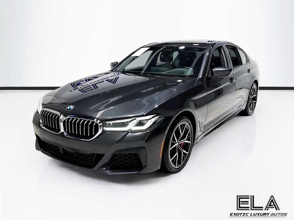 2022 BMW 5 Series  Executive Package! BIG RED BRAKES! M PAK! CLEAN #ELA ONLY! - 22973129 - 44
