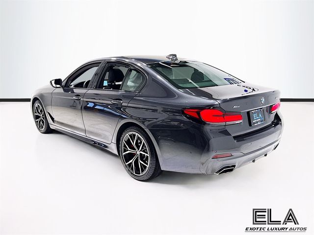 2022 BMW 5 Series  Executive Package! BIG RED BRAKES! M PAK! CLEAN #ELA ONLY! - 22973129 - 46