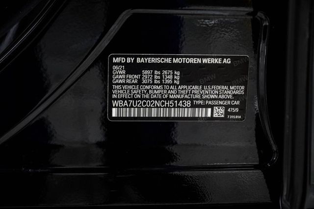 2022 BMW 7 Series 750i xDrive - 23052968 - 46
