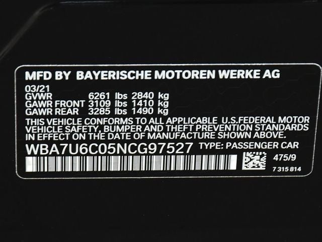 2022 BMW 7 Series M760i - 23064857 - 23