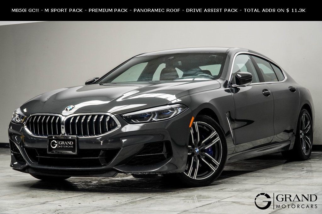 Used 2022 BMW 8 Series M850i with VIN WBAGV8C02NCH11764 for sale in Kennesaw, GA