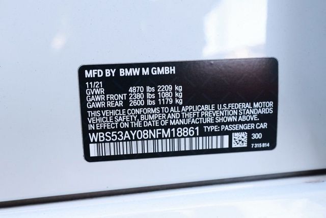 2022 BMW M3 Base - 23042671 - 50