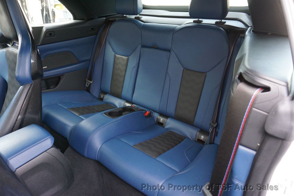 2022 BMW M4 Competition xDrive Convertible FROZEN WHITE BLUE CARBON BUCKETS  - 22985548 - 18