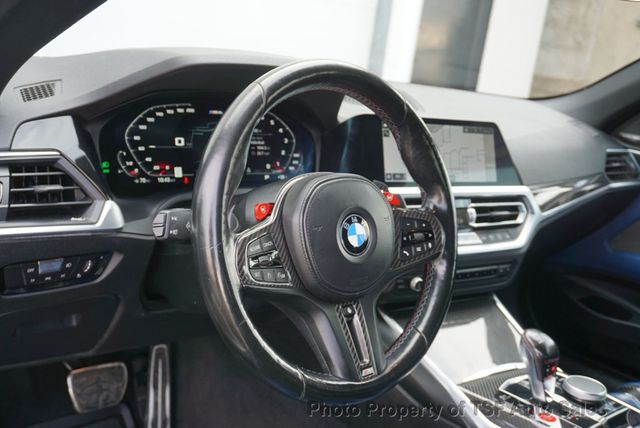 2022 BMW M4 Competition xDrive Convertible FROZEN WHITE BLUE CARBON BUCKETS  - 22985548 - 20