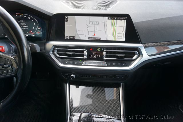 2022 BMW M4 Competition xDrive Convertible FROZEN WHITE BLUE CARBON BUCKETS  - 22985548 - 23