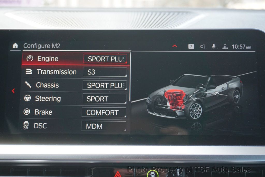 2022 BMW M4 Competition xDrive Convertible FROZEN WHITE BLUE CARBON BUCKETS  - 22985548 - 35