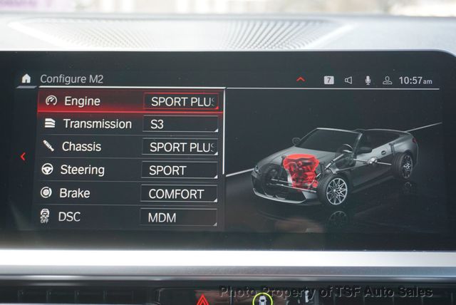 2022 BMW M4 Competition xDrive Convertible FROZEN WHITE BLUE CARBON BUCKETS  - 22985548 - 35