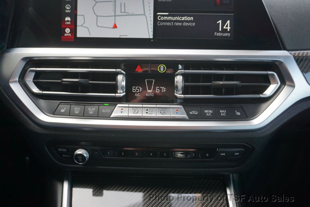 2022 BMW M4 Competition xDrive Convertible FROZEN WHITE BLUE CARBON BUCKETS  - 22985548 - 36