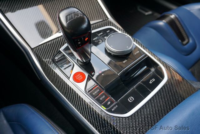 2022 BMW M4 Competition xDrive Convertible FROZEN WHITE BLUE CARBON BUCKETS  - 22985548 - 39