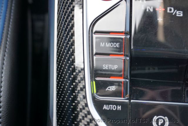 2022 BMW M4 Competition xDrive Convertible FROZEN WHITE BLUE CARBON BUCKETS  - 22985548 - 42