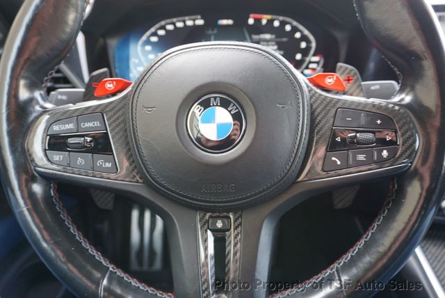 2022 BMW M4 Competition xDrive Convertible FROZEN WHITE BLUE CARBON BUCKETS  - 22985548 - 45