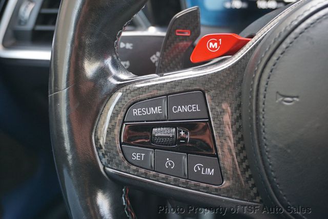 2022 BMW M4 Competition xDrive Convertible FROZEN WHITE BLUE CARBON BUCKETS  - 22985548 - 46