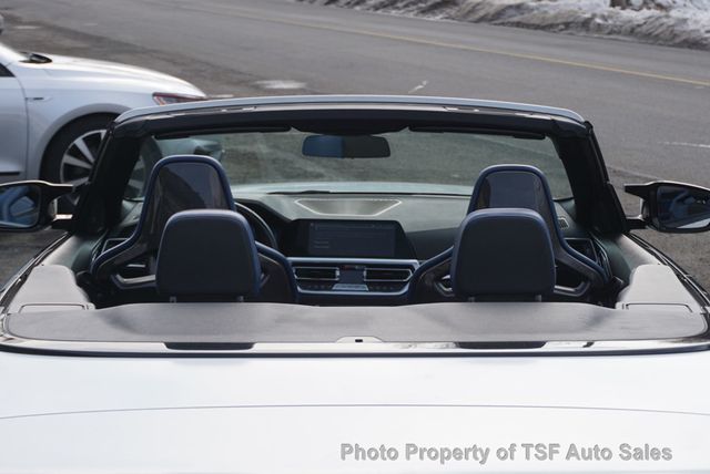 2022 BMW M4 Competition xDrive Convertible FROZEN WHITE BLUE CARBON BUCKETS  - 22985548 - 58