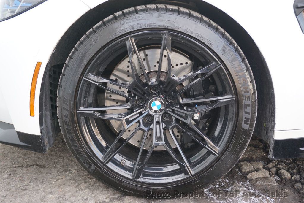 2022 BMW M4 Competition xDrive Convertible FROZEN WHITE BLUE CARBON BUCKETS  - 22985548 - 62