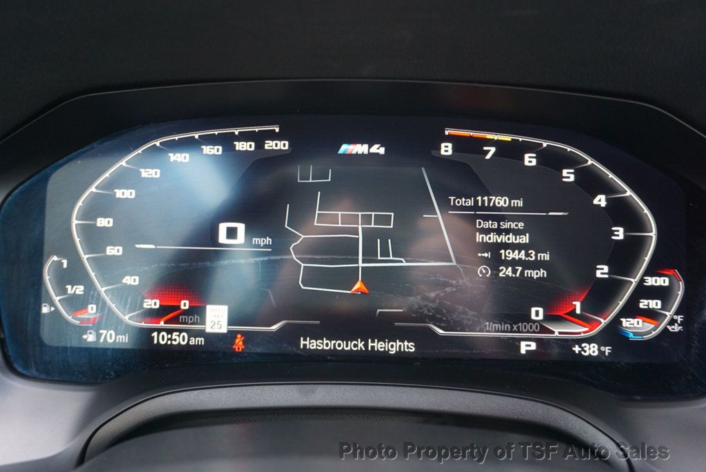 2022 BMW M4 Competition xDrive Convertible FROZEN WHITE BLUE CARBON BUCKETS  - 22985548 - 66