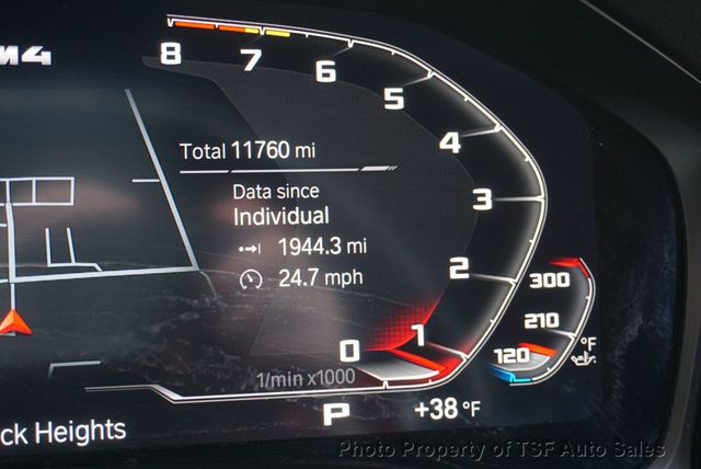 2022 BMW M4 Competition xDrive Convertible FROZEN WHITE BLUE CARBON BUCKETS  - 22985548 - 67