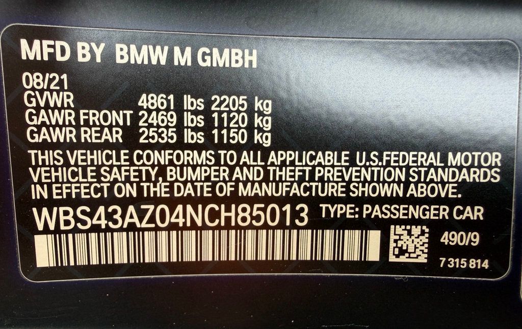 2022 BMW M4 Competition xDrive Coupe, Kith Edition - 22993439 - 45