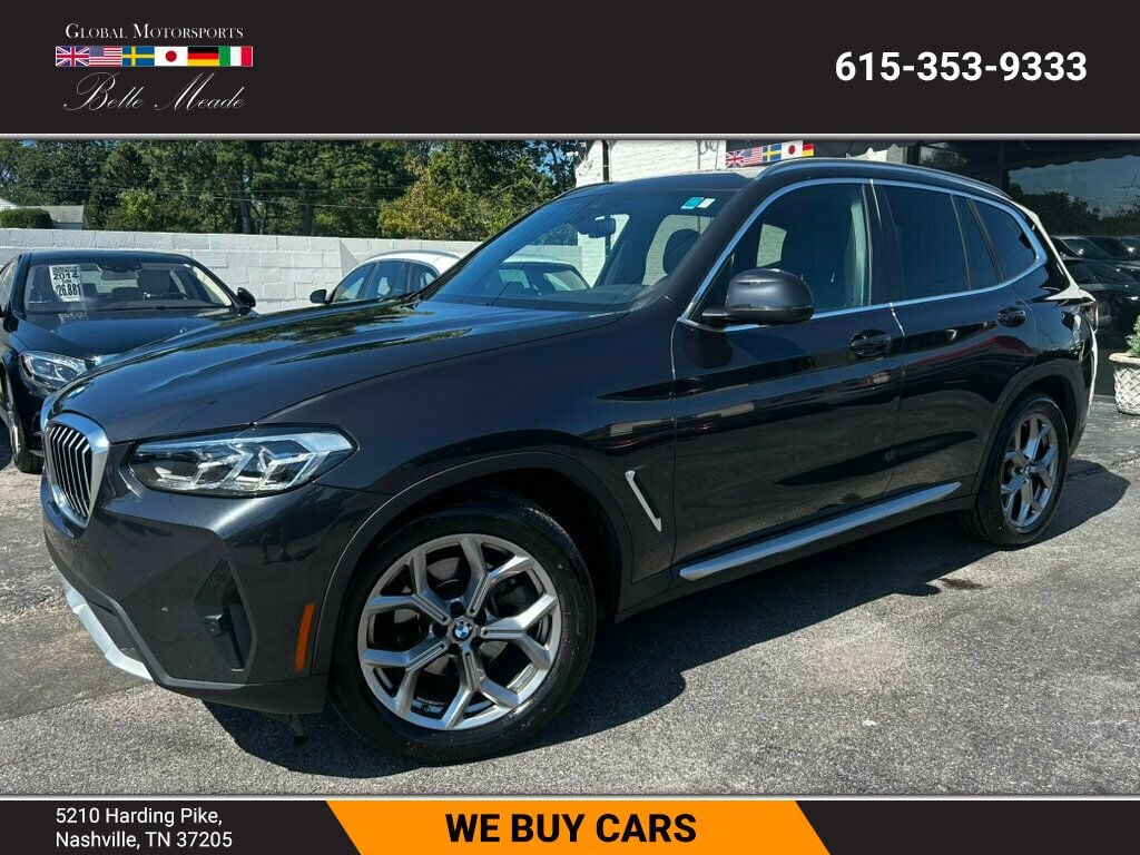 2022 BMW X3 LocalTrade/ConveniencePkg/PanoramicMoonroof/BackupCamera/NAV - 22923845 - 0