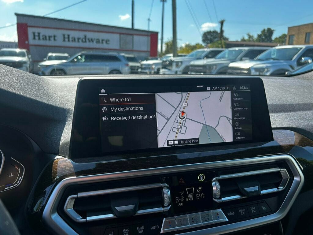 2022 BMW X3 LocalTrade/ConveniencePkg/PanoramicMoonroof/BackupCamera/NAV - 22923845 - 28