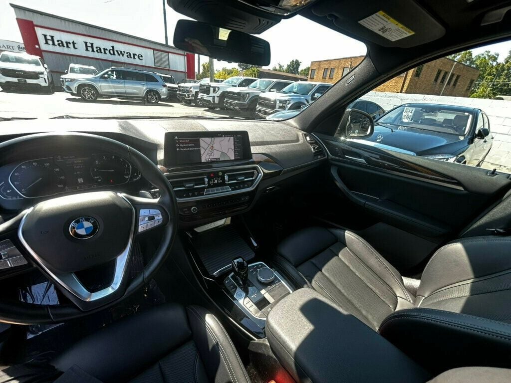 2022 BMW X3 LocalTrade/ConveniencePkg/PanoramicMoonroof/BackupCamera/NAV - 22923845 - 29