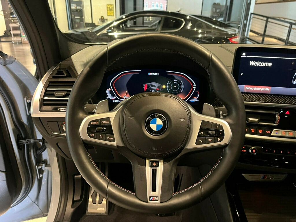 2022 BMW X3 M40i/PremiumPkg/ParkAssistPkg/RemoteStart/360Cam/CarbonFiberTrim - 22646484 - 13