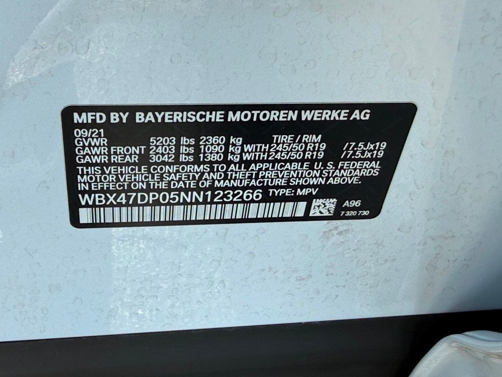 2022 BMW X3 sDrive30i - 22951532 - 43