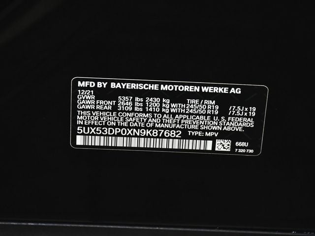2022 BMW X3 xDrive30i - 22972170 - 14
