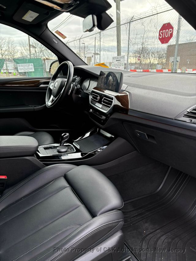 2022 BMW X3 xDrive30i ,PANORAMIC MOONROOF,REMOTE START,CONVENIENCE PKG,NAV - 22988160 - 26