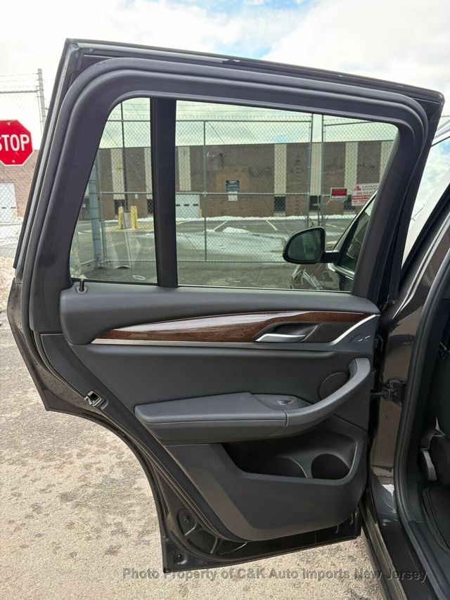 2022 BMW X3 xDrive30i ,PANORAMIC MOONROOF,REMOTE START,CONVENIENCE PKG,NAV - 22988160 - 34