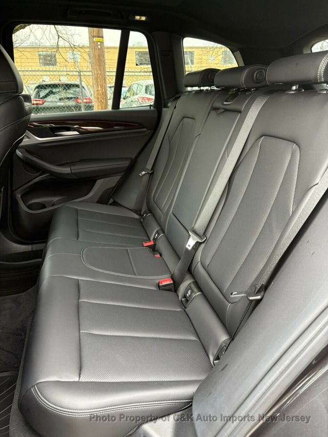 2022 BMW X3 xDrive30i ,PANORAMIC MOONROOF,REMOTE START,CONVENIENCE PKG,NAV - 22988160 - 36