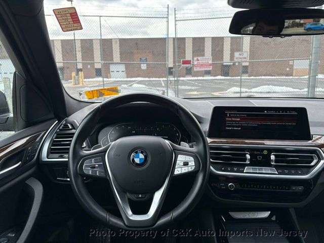 2022 BMW X3 xDrive30i ,PANORAMIC MOONROOF,REMOTE START,CONVENIENCE PKG,NAV - 22988160 - 37