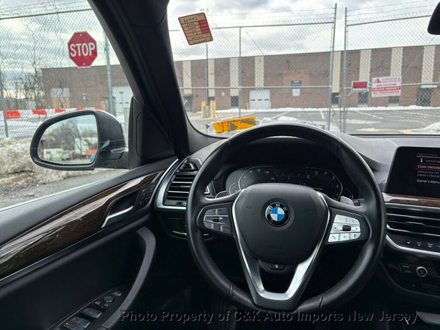 2022 BMW X3 xDrive30i ,PANORAMIC MOONROOF,REMOTE START,CONVENIENCE PKG,NAV - 22988160 - 38