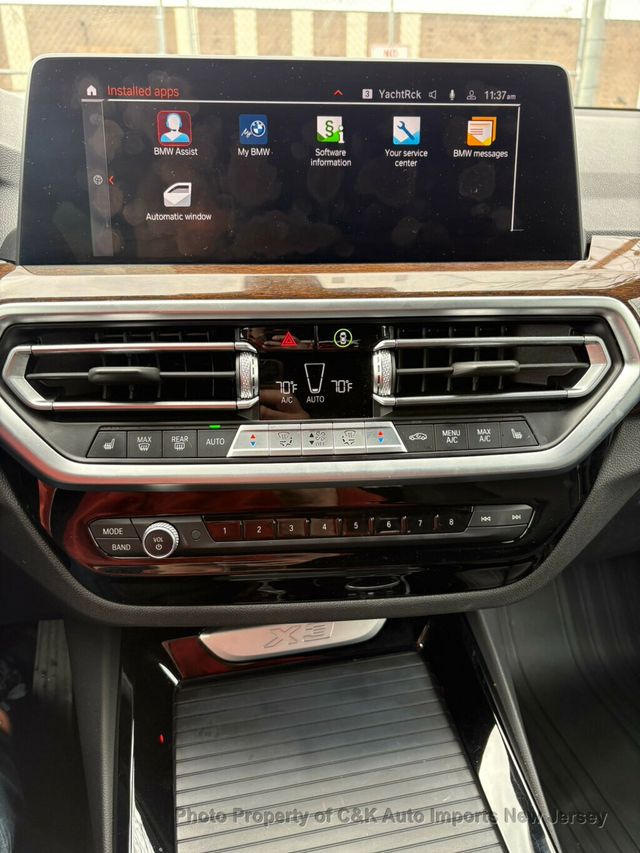 2022 BMW X3 xDrive30i ,PANORAMIC MOONROOF,REMOTE START,CONVENIENCE PKG,NAV - 22988160 - 54