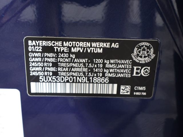2022 BMW X3 xDrive30i Sports Activity Vehicle - 23036307 - 59