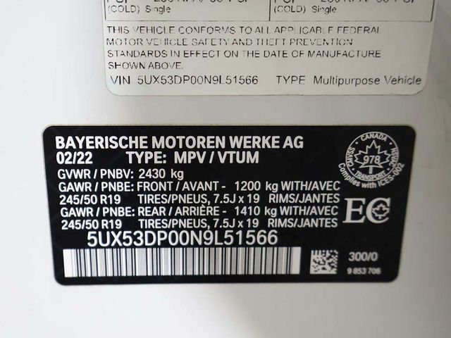 2022 BMW X3 xDrive30i Sports Activity Vehicle - 23091815 - 60