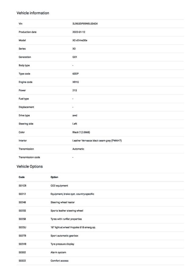 2022 BMW X3 xDrive30i Sports Activity Vehicle - 22919074 - 65