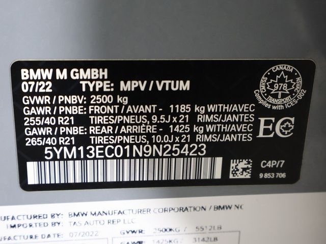 2022 BMW X3 M Sports Activity Vehicle - 22969460 - 66