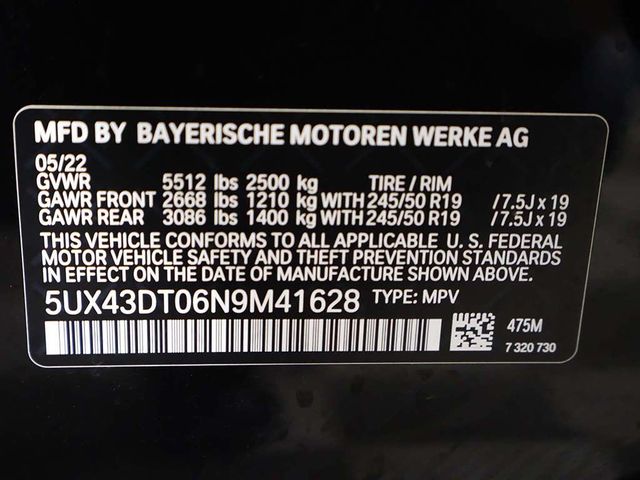 2022 BMW X4 M40i Sports Activity - 23029716 - 64