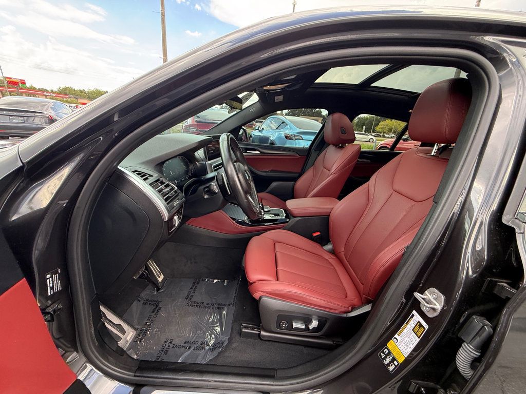 2022 BMW X4 **X4 xDRIVE30i**M-SPORT PACKAGE 2** RED LEATHER**  - 23068604 - 10