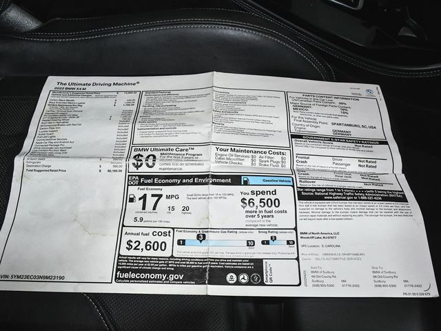 2022 BMW X4 M Base - 23041636 - 68