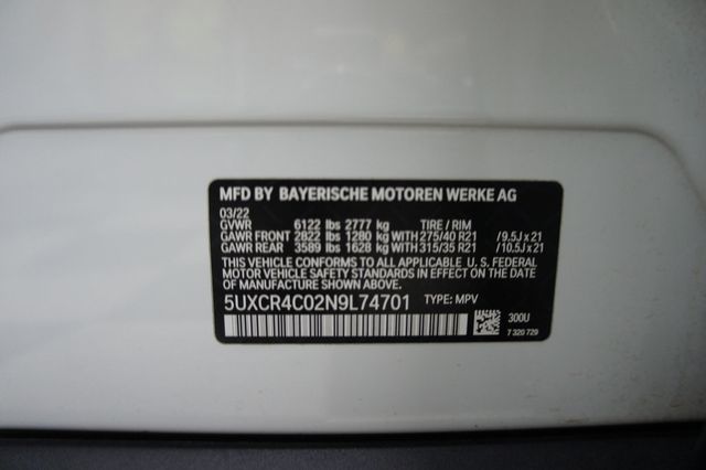 2022 BMW X5 1-Owner, Executive Pack, 21" Wheels - 22921577 - 25