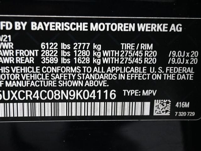 2022 BMW X5 sDrive40i Sports Activity Vehicle - 22999226 - 8