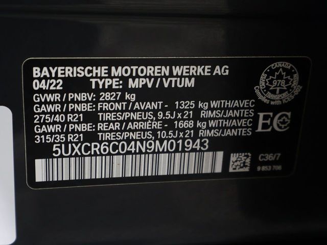 2022 BMW X5 xDrive40i Sports Activity Vehicle - 23063410 - 68