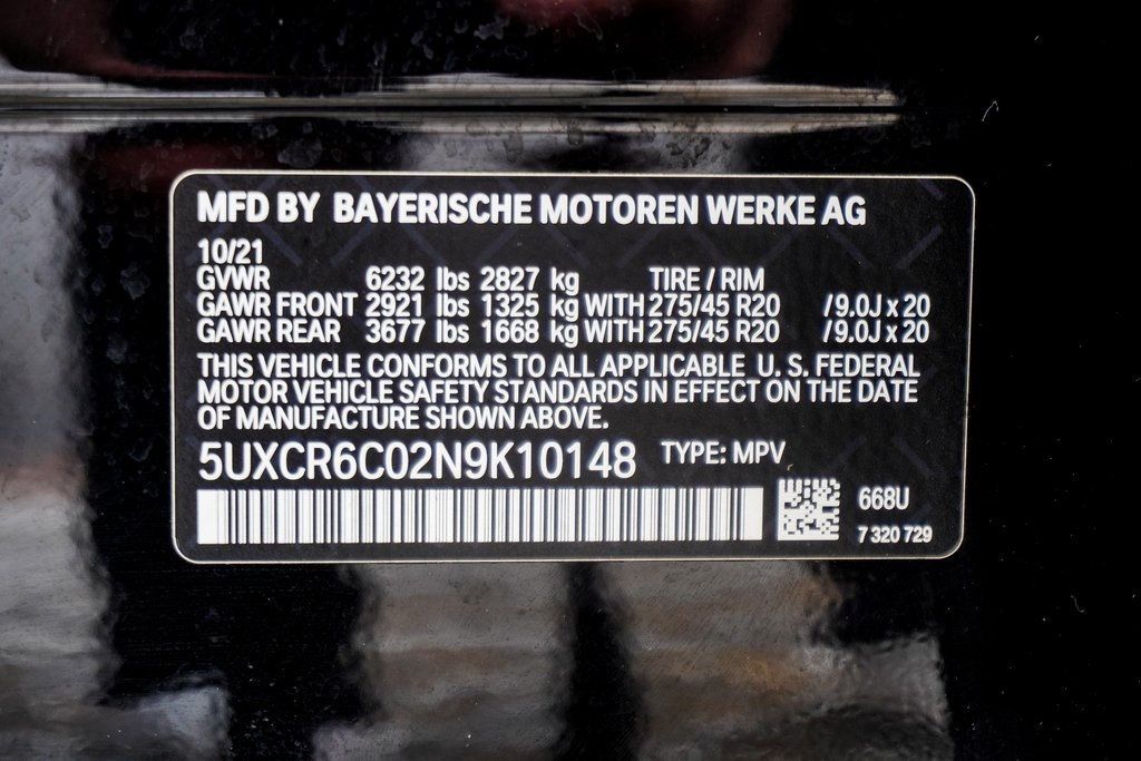 2022 Bmw X5 xDrive40i photo 40